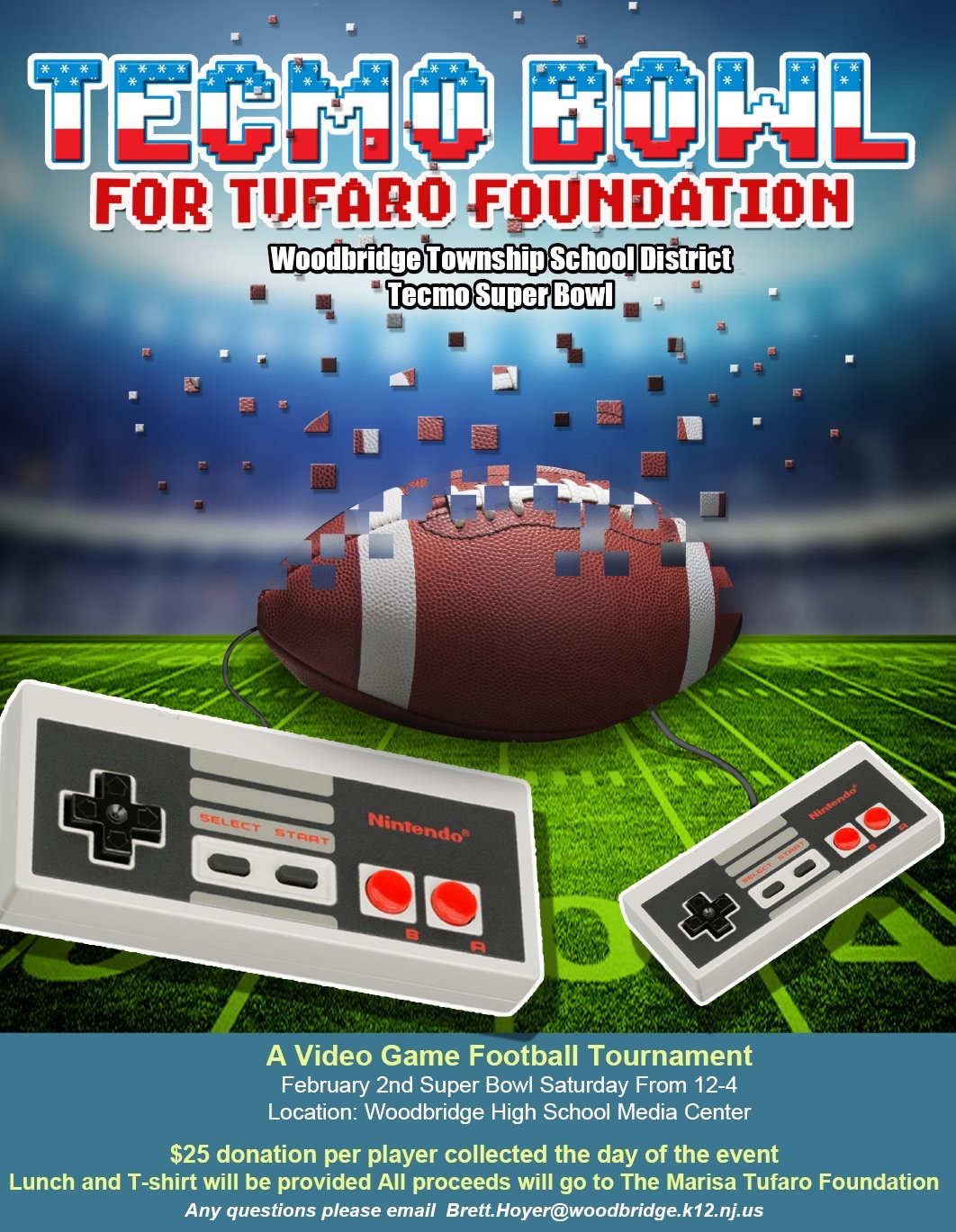 Tecmo Super Bowl tournament set for Saturday